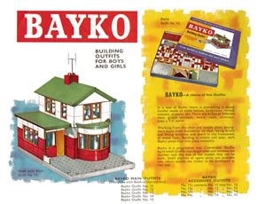 1963 MECCANO Products Cataloge - BAYKO Page